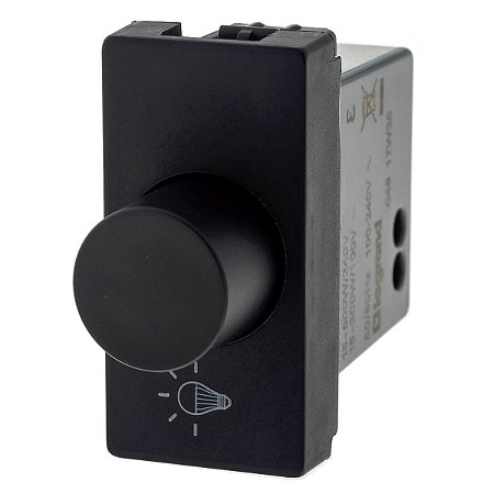 Dimmer Lâmpada Led Pial Plus+ Legrand Bivolt Preto 611037PT