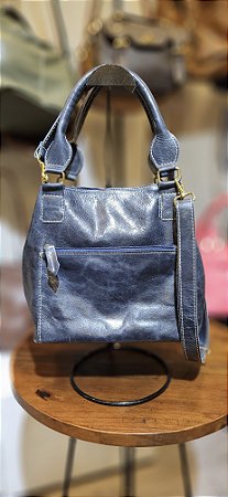 Bolsa Campinas Azul Estonado