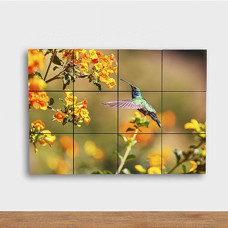 Painel Decorativo Beija Flor