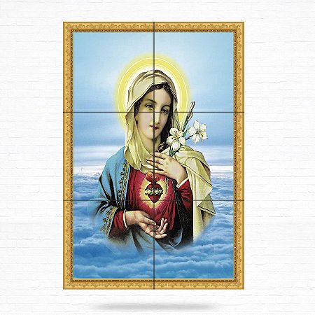 Painel Decorativo de Imaculado Coração de Maria - MOD 05