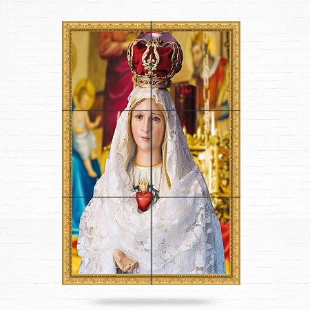 Painel Decorativo de Nossa Senhora de Fátima - MOD 04