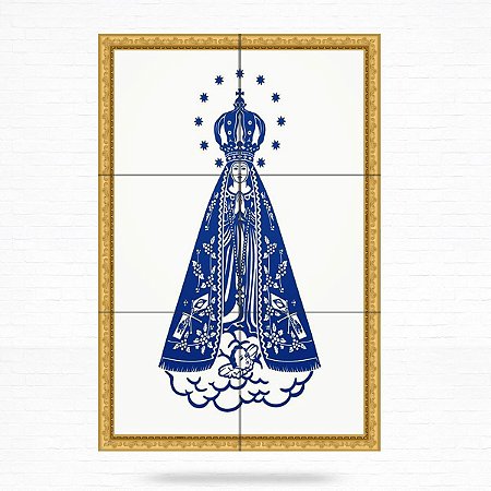 Painel Decorativo de Nossa Senhora Aparecida MOD 02