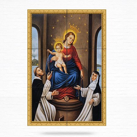 Painel Decorativo de Nossa Senhora do Rosário MOD 06