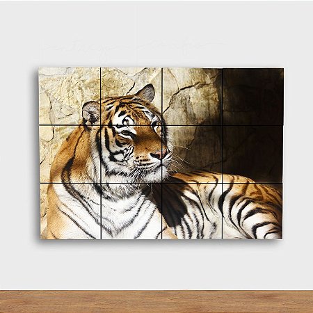 Painel fotográfico tigre – City Decor