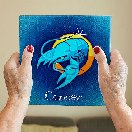 Azulejo Decorativo CANCER - Coleção Signos do Zodíaco