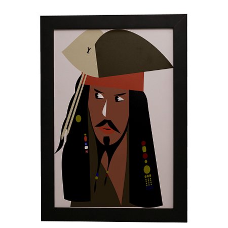 Quadro Decorativo Jack Sparrow