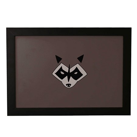 Quadro Decorativo Guaxinim do Rock