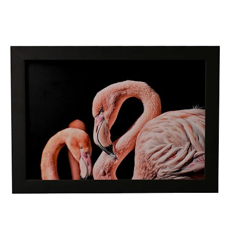 Quadro Decorativo Flamingos #2
