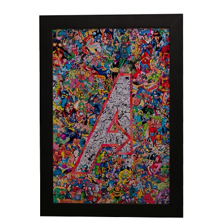 Quadro Decorativo The Avengers (Os Vingadores)