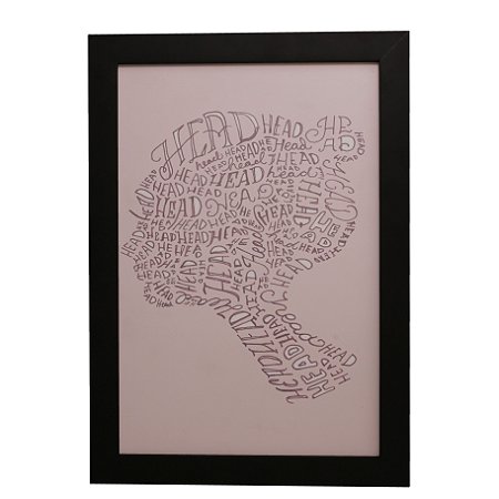 Quadro Decorativo Mulher "Head"