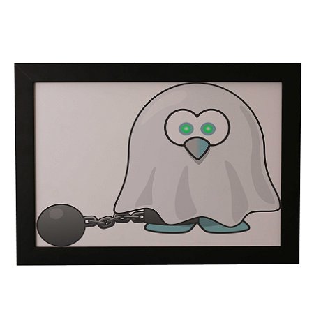 Quadro Decorativo Infantil Fantasminha