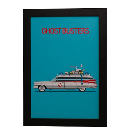 Quadro Decorativo Carro GhostBusters