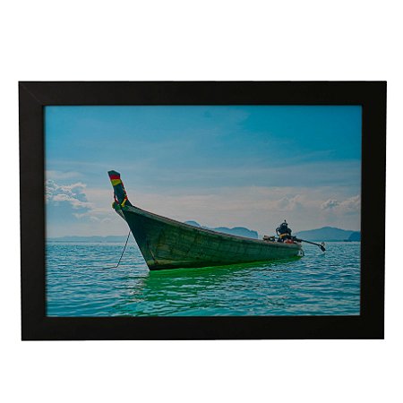 Quadro Decorativo Barco no Mar