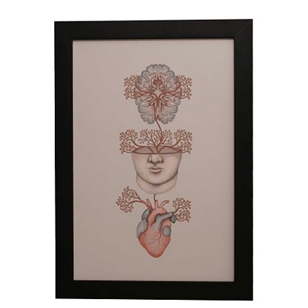 Quadro Decorativo Jardim Vital