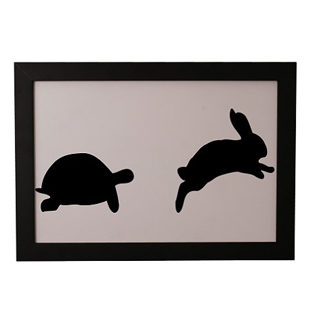 Quadro Decorativo Corrida Animal