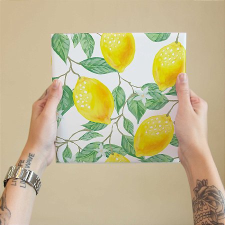 Azulejo Decorativo Frutas Amarelas