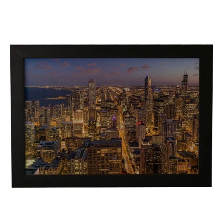 Quadro Decorativo Metrópole Panorâmica