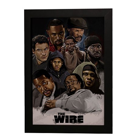 Quadro Decorativo The Wire