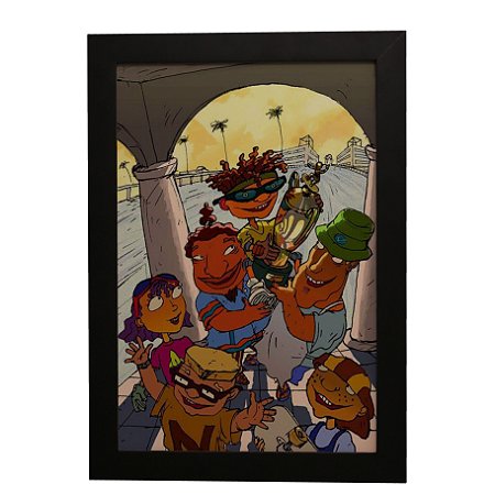 Quadro Decorativo Rocket Power