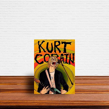 Azulejo Decorativo Kurt Cobain