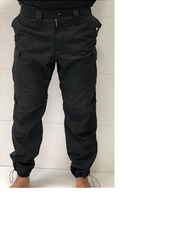 calça cargo militar preta