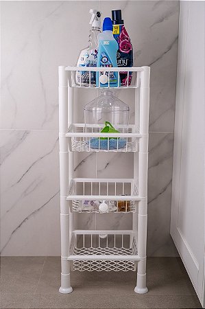 ORGANIZADOR/FRUTEIRA PREMIUM 4 ANDARES - SORTIDO - TOTAL 4 UNIDADES
