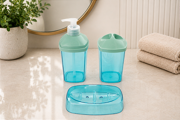 CONJUNTO PARA BANHEIRO BASIC - TOTAL 20 KITS