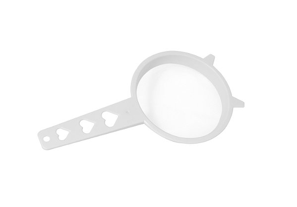 PENEIRA PLASTILOVERS PREMIUM BRANCA 15 cm - 48 UNIDADES