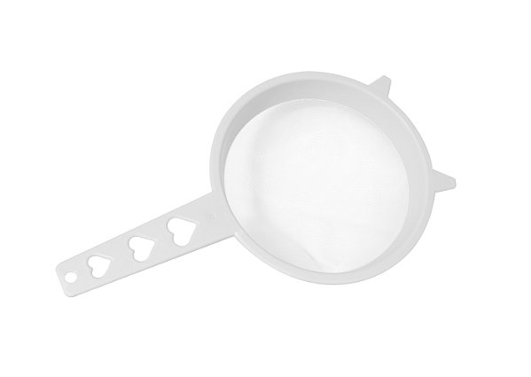 PENEIRA PLASTILOVERS PREMIUM BRANCA 19 cm - 48 UNIDADES