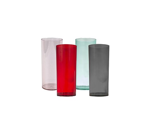 KIT COPO BALADA COM 4 - SORTIDO - 60 UNIDADES