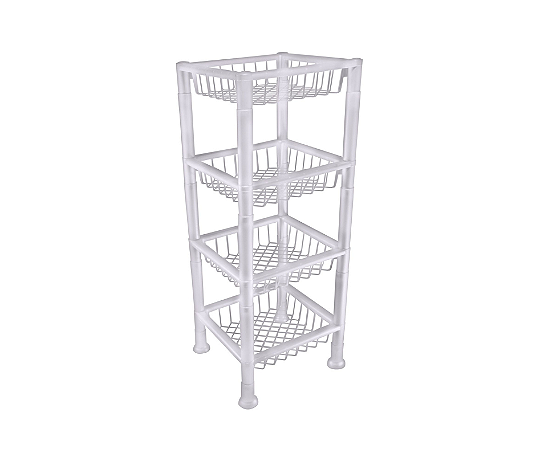 ORGANIZADOR/FRUTEIRA PREMIUM 4 ANDARES - 4 UNIDADES