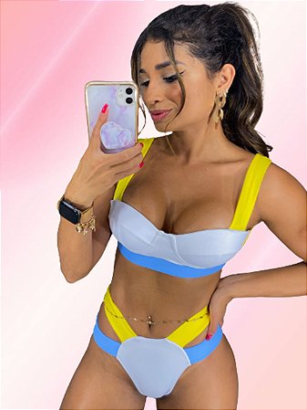 Biquíni  retrô sereia