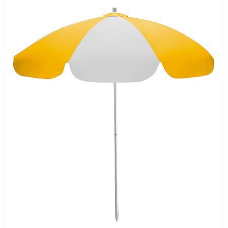 GUARDA SOL SOMBRABELLA 1,80 m BRANCO & AMARELO