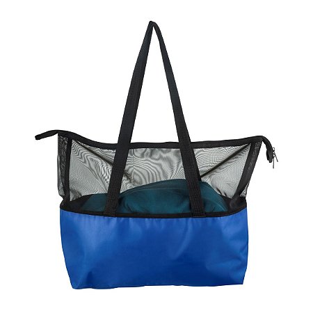 BOLSA DE PRAIA AMVC AZUL ROYAL