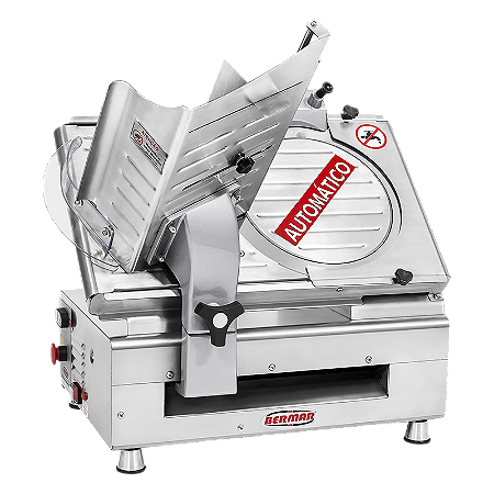 Fatiador de Frios Mussarela Presunto Automático Inox 330mm BM95