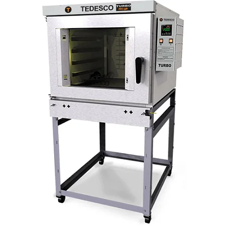 Forno para Pão Industrial a Turbo Elétrico para 5 Esteiras FTT150E