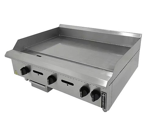Chapa para Lanches a Gás Reforçada Linha Prime PCM090G