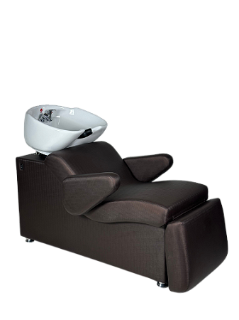 Lavatório Toscana Elétrico para Terapia Capilar com Braços e Cuba de Louça