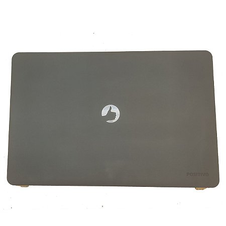 Carcaça Da Tela Tampa E Moldura Notebook Positivo Motion Q232a + Dobradiça Chumbo