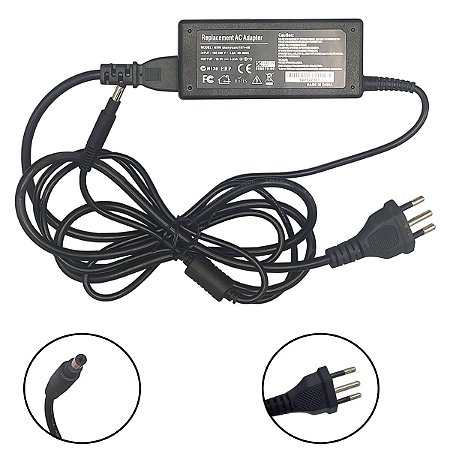 Carregador de Notebook Hp Pavilion 19,5v 3.33a 4.8mmx1.7mm Paralela