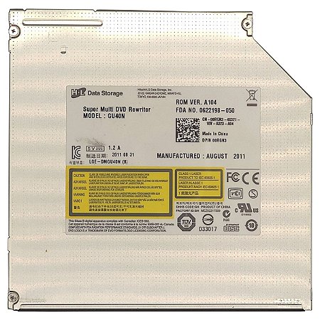 Gravador De Dvd Para Notebook Lg P430 P43 Gu40n 9,5mm