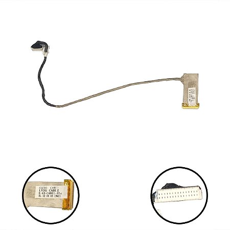 Cabo Flat Tela Notebook Itautec A7520 W7425 W7520 6-43-C4801-022 6-43-C4801-052 C4800