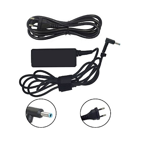 Carregador de Notebook E Ultrabook Dell 19.5v 3.34a 65w Ponta Fina