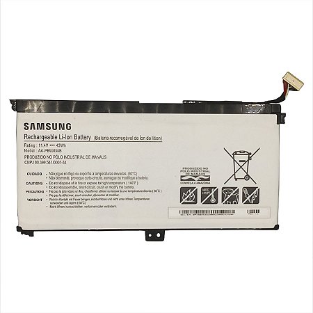 Bateria Notebook Samsung Np350xaa Np300e5m Np350xbe Aa-Pbun3ab 11.4v Original - Detalhe