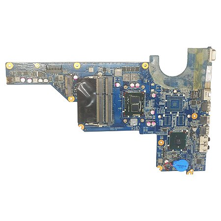 Placa Mãe Notebook Hp Pavilion G4 G6 G7 DAR18DMB6D1 DAR18DMB6D0 Intel i3 1° Geração Ddr3