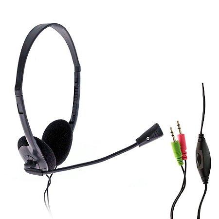 Headset Para Secretária e Telemarketing Hoopson F-024