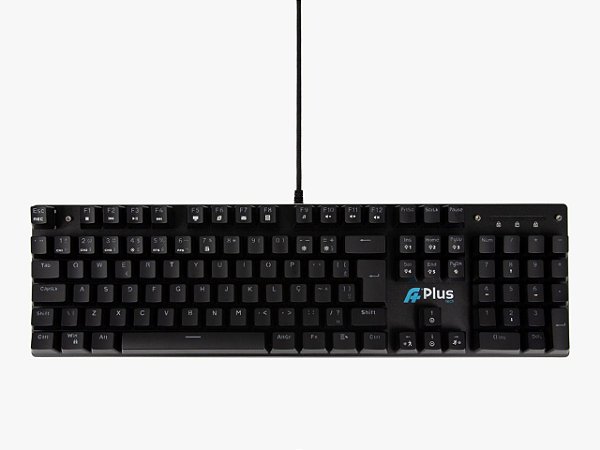 Teclado Gamer Mecânico Rgb Rainbow Anti-ghosting A Plus Khan Switch Outemu Red Português-BR