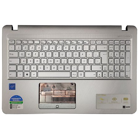 Carcaça Base Com Teclado Notebook Asus X543m X543ma