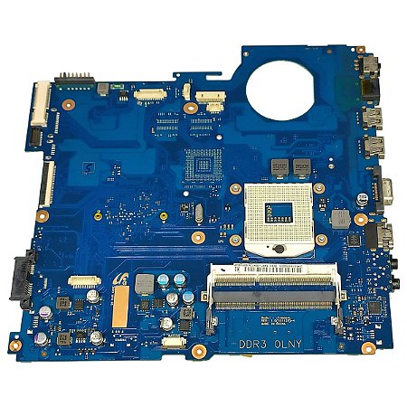 Placa Mãe Notebook Samsung Rv411 Jinmao-l Hm55 Com Detalhe