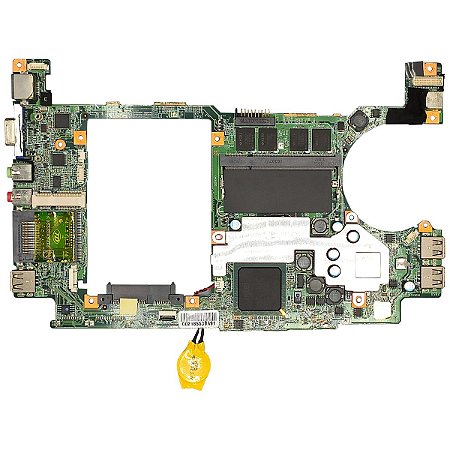 Placa Mãe Netbook Positivo Mobo White 1050 MS-N0111 Intel Atom